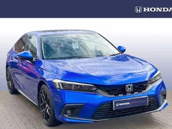 Blue Used 2023 Honda Civic Advance Hatchback | £26,381 (Fair price)
