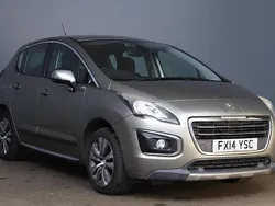Grey Used 2014 Peugeot 3008 Active Hatchback | £4,490 (Fair price)
