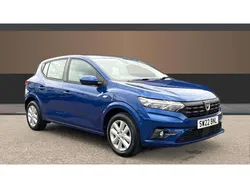 Blue Used 2022 Dacia Sandero Comfort Hatchback | £10,495 (Good price)