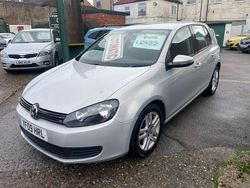 Silver Used 2009 VW Golf VI S Hatchback | £2,495 (Good price)