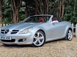 Silver Used 2004 Mercedes SLK350 Cabriolet | £5,000 (A bit pricey)