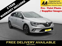 Silver Used 2018 Renault Mégane GT Line GT-Line Estate | £10,995 (Fair price)