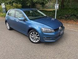 Blue metallic Used 2013 VW Golf VII Highline Hatchback | £12,500