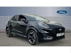 Black Used 2024 Ford Puma Gen-E ST-Line X SUV | £22,576