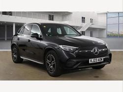 Black Used 2023 Mercedes GLC300e AMG line SUV | £34,783 (Good price)