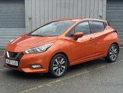 Orange Used 2017 Nissan Micra N-Connecta Hatchback | £7,200 (Fair price)