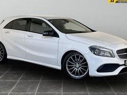 White Used 2017 Mercedes A200 AMG line Hatchback | £9,495 (Fair price)