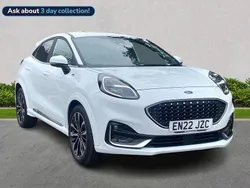 White Used 2022 Ford Puma Gen-E ST-Line Hatchback | £15,699