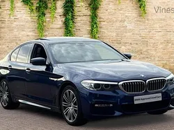 Blue Used 2017 BMW 540 M Sport Sedan | £24,997 (Fair price)