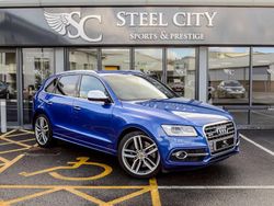 Blue Used 2015 Audi SQ5 Design SUV | £17,990 (Fair price)