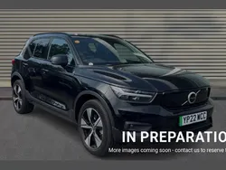Black Used 2022 Volvo XC40 Plus SUV | £26,447 (Fair price)