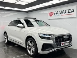 White Used 2019 Audi Q8 S-Line SUV | £34,990 (Fair price)