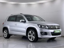 Silver Used 2015 VW Tiguan R-line Edition SUV | £12,500 (Fair price)