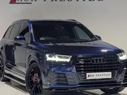 Blue Used 2019 Audi Q7 S-Line SUV | £30,995 (Good price)