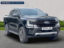 Black Used 2024 Ford Ranger Wildtrack Pickup | £31,650