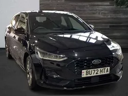 Black Used 2022 Ford Focus ST-Line Hatchback | £15,368 (Fair price)