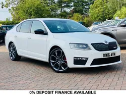 White Used 2016 Skoda Octavia vRS Hatchback | £8,899 (Good price)