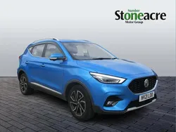 Blue Used 2021 MG ZS Exclusive Sedan | £11,500 (Fair price)