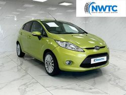 Green Used 2011 Ford Fiesta Titanium Hatchback | £2,095 (Good price)
