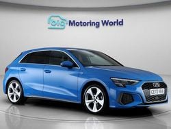 Blue Used 2022 Audi A3 S-Line Hatchback | £18,200 (Fair price)