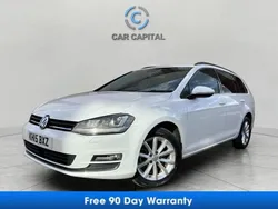 White Used 2015 VW Golf VII SE Estate | £7,880 (Fair price)