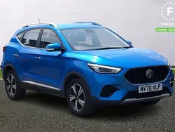 Blue Used 2021 MG ZS Excite Sedan | £10,699 (Fair price)