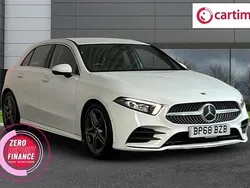White Used 2018 Mercedes A200 AMG line Hatchback | £15,990 (Fair price)