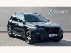 Black Used 2021 BMW X5 M Sport SUV | £40,995 (Fair price)