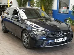 Blue Used 2021 Mercedes E300 AMG line Estate | £30,000 (Super price)