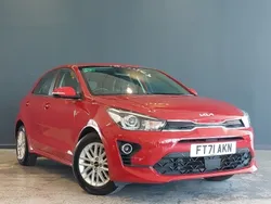 Red Used 2022 Kia Rio 2 Hatchback | £13,998 (A bit pricey)