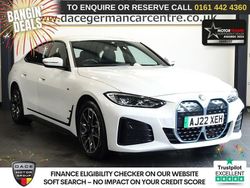 White Used 2022 BMW i4 M Sport Sedan | £26,389 (Fair price)