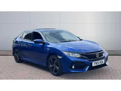 Blue Used 2019 Honda Civic SR Hatchback | £11,185 (Fair price)
