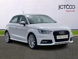White Used 2018 Audi A1 S-Line Hatchback | £10,250 (Fair price)