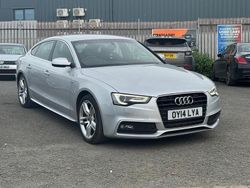 Silver Used 2014 Audi A5 Sportback S-Line Hatchback | £11,295 (A bit pricey)