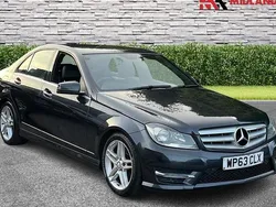 Black Used 2013 Mercedes C220 AMG Sedan | £3,000 (Fair price)