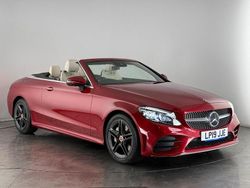 Red Used 2019 Mercedes C300 AMG Line Premium Plus Cabriolet | £16,950 (Good price)