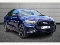 Blue Used 2022 Audi Q8 Black Edition SUV | £46,595 (Good price)