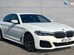 White Used 2022 BMW 520 M Sport Sedan | £27,142 (Good price)