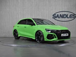 Green Used 2023 Audi RS3 Hatchback | £54,999 (Fair price)