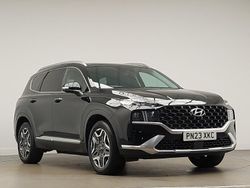 Black Used 2023 Hyundai Santa Fe Ultimate SUV | £31,998