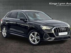 Black Used 2021 Audi Q3 S-Line SUV | £27,280 (Fair price)