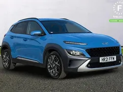 Blue Used 2021 Hyundai Kona Premium SUV | £15,999 (Good price)