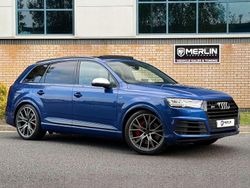 Blue Used 2016 Audi SQ7 Design SUV | £32,995 (Expensive)