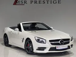 White Used 2014 Mercedes SL350 AMG Cabriolet | £18,795 (Fair price)