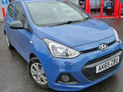 Blue Used 2015 Hyundai i10 Hatchback | £4,495 (Fair price)