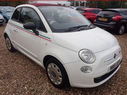 White Used 2012 Fiat 500C Pop Cabriolet | £3,995 (Fair price)