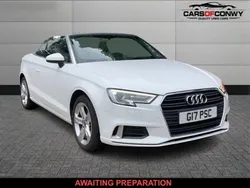 White Used 2017 Audi A3 Cabriolet Sport Cabriolet | £12,995 (Fair price)