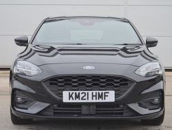 Black Used 2021 Ford Focus ST-Line X Hatchback | £11,249 (Fair price)
