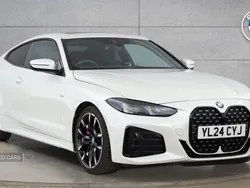White Used 2024 BMW 420 M Sport Coupe | £40,995 (A bit pricey)