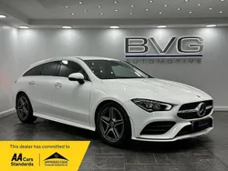 White Used 2020 Mercedes CLA200 Shooting Brake AMG line Estate | £16,494 (Fair price)
